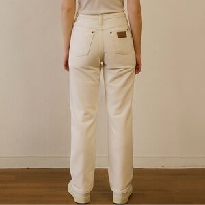 Wrangler 936 Slim Fit Cowboy Cut Jeans White 33x30 RN 130273 Vintage